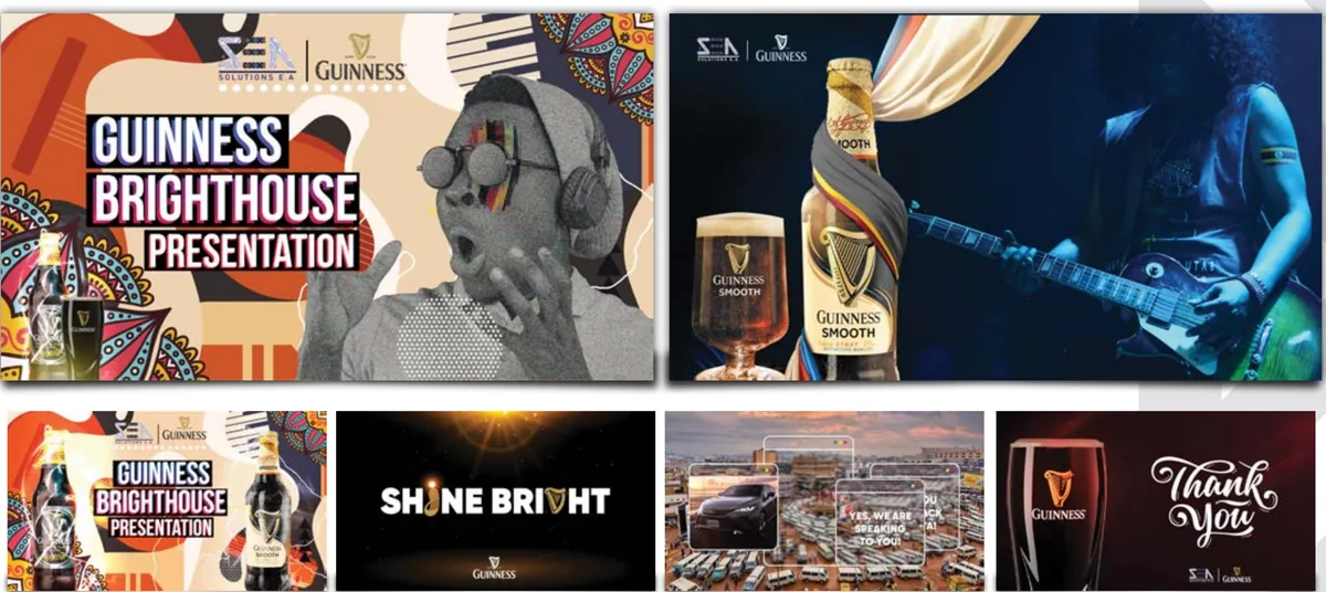 Guinness: Brighthouse presentation design