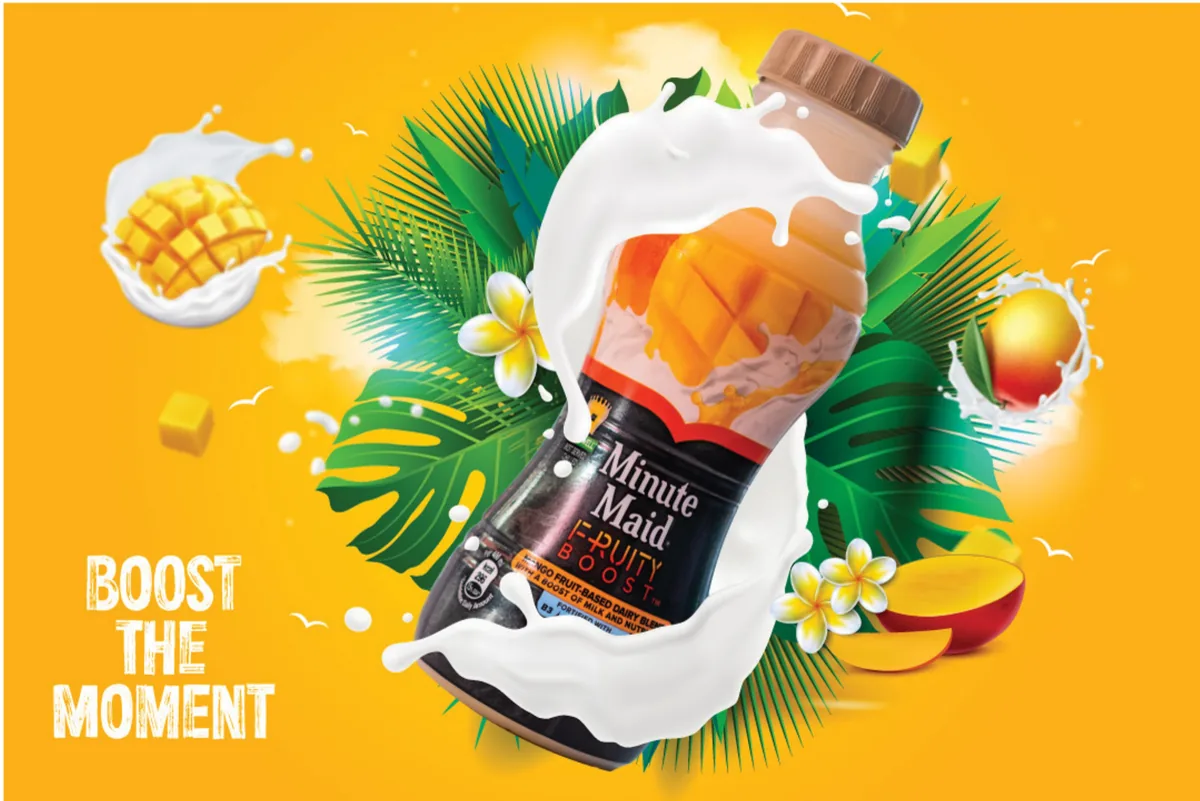 Minute Maid: "Boost the Moment" key visual