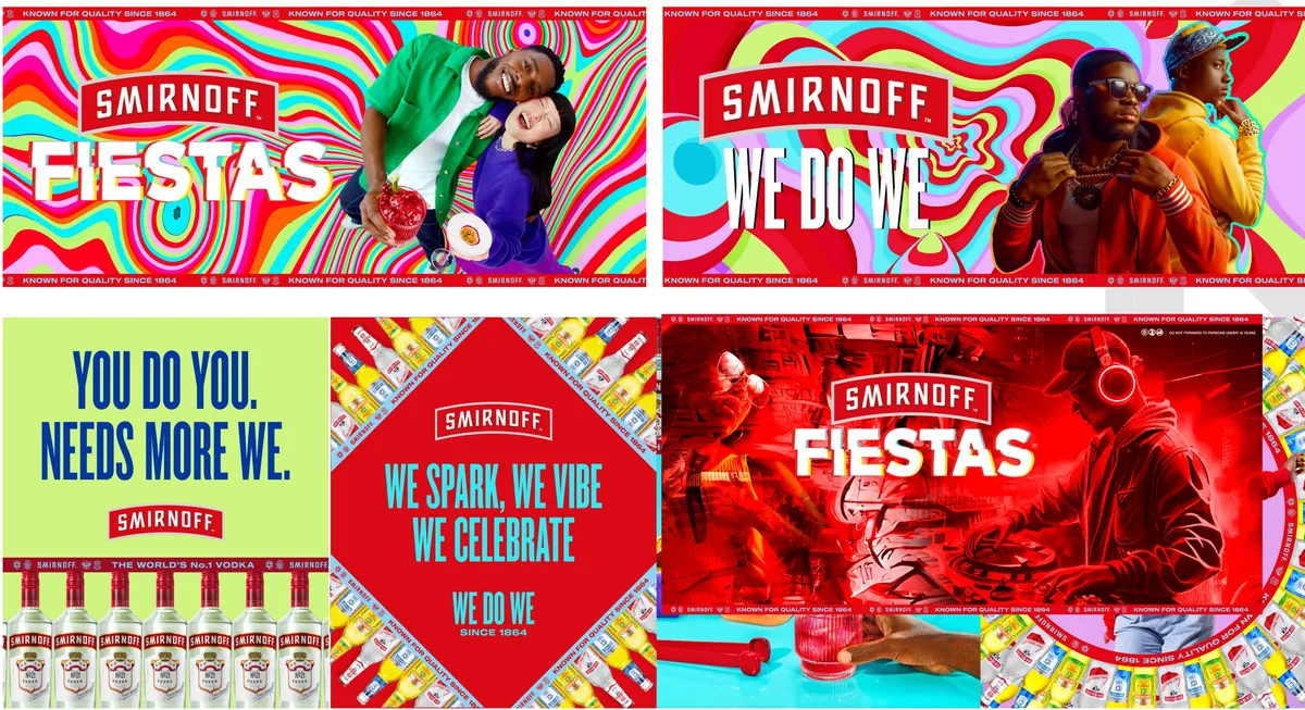 Smirnoff: Fiestas artwork for Nyege Nyege